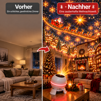 Offizieller Shop | 💕🎄 SCNDR® intelligenter holografischer Projektor (HD Smart Dynamic 5D)