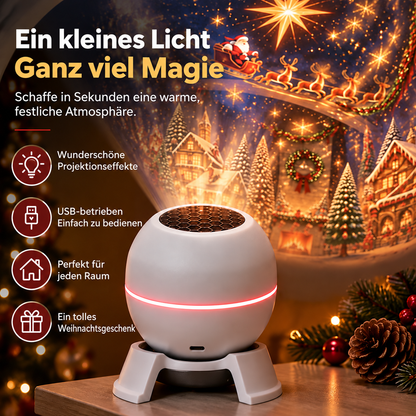 Offizieller Shop | 💕🎄 SCNDR® intelligenter holografischer Projektor (HD Smart Dynamic 5D)