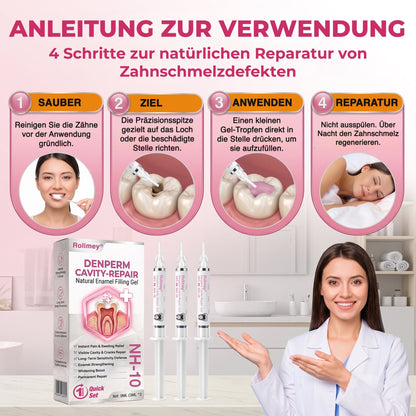 Rolimey® DenPerm – Natürliches Zahnschmelz-Füllgel zur Kariessanierung
